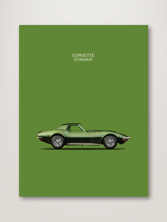 Corvette Stingray 1970 Green