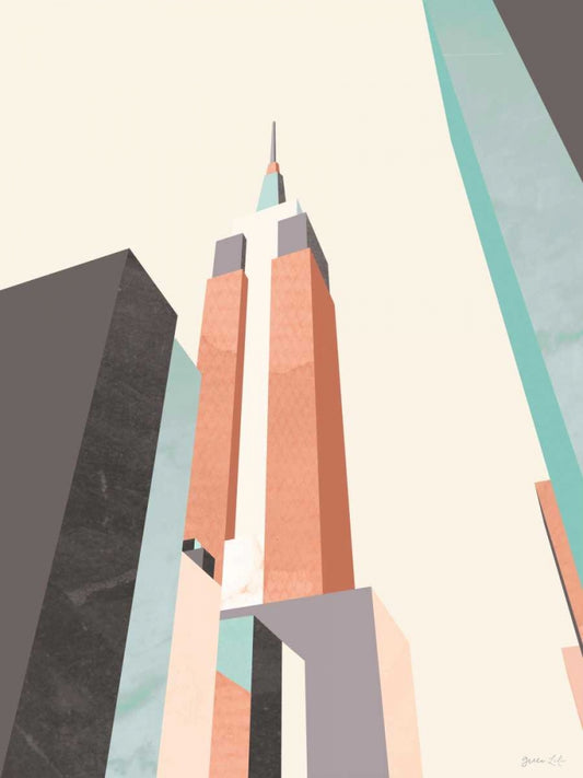 Graphic Pastel Architecture III