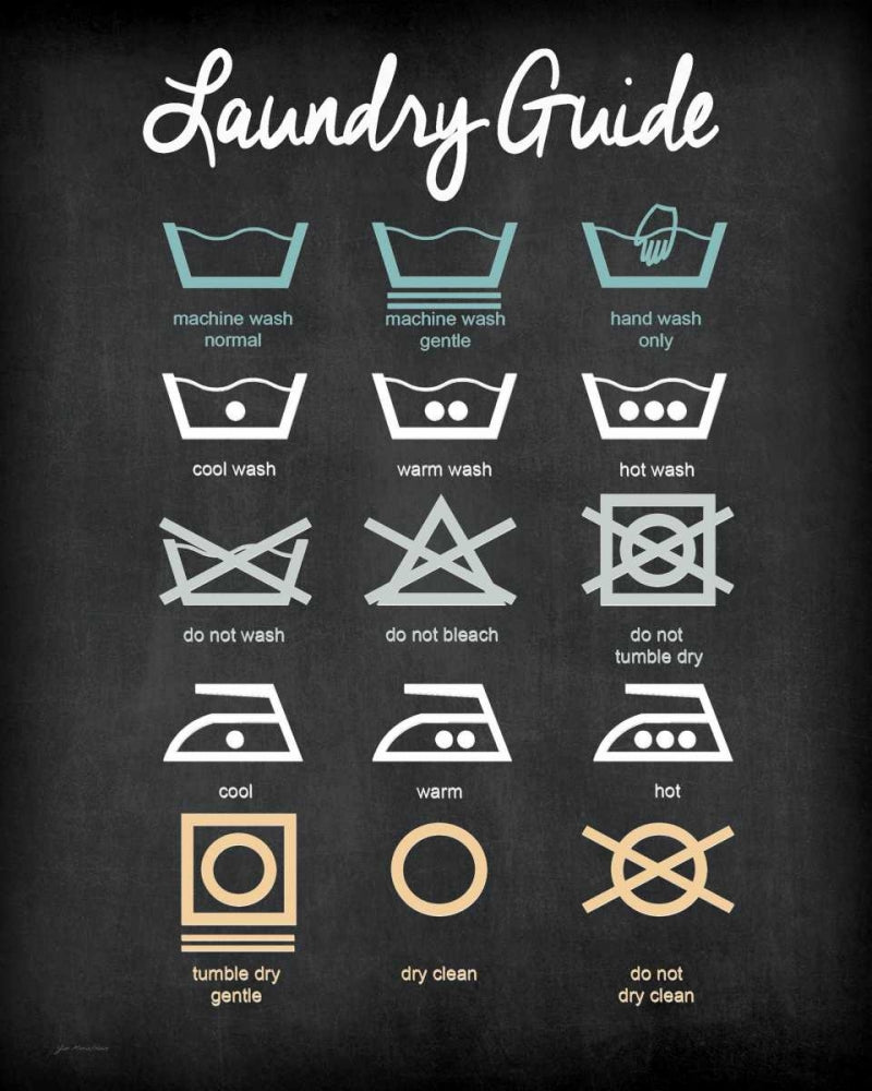 Laundry Guide - Black