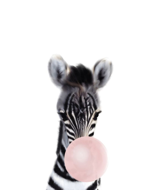 Baby Zebra Bubble Gum