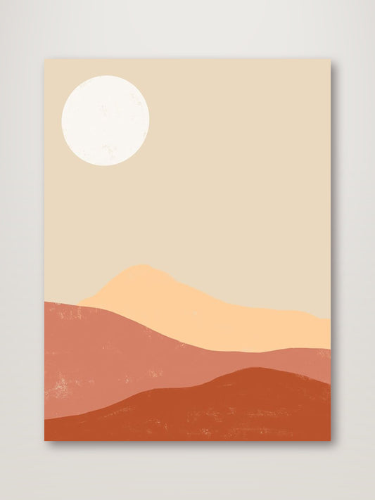 Desert Sun Poster