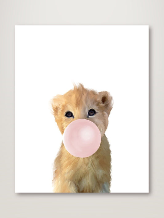 Baby Lion Bubble Gum