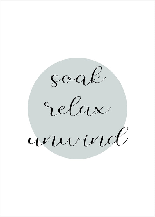 Soak Relax Unwind